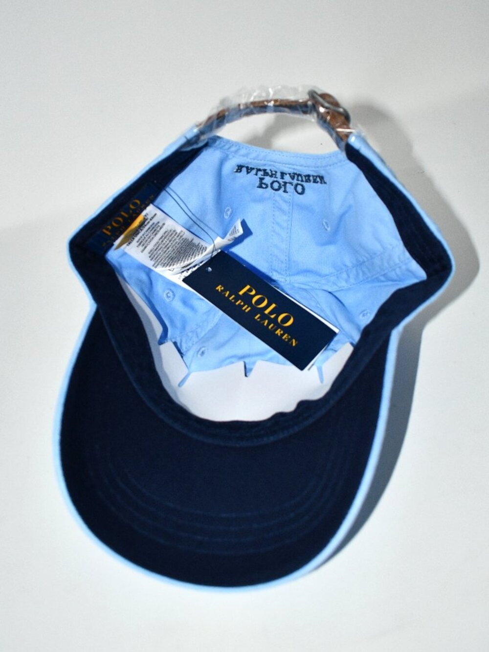 Polo Ralph Lauren Polo Bear Linen-Blend Ball Cap in Austin Blue #710B14599001 NW - Picture 4 of 4